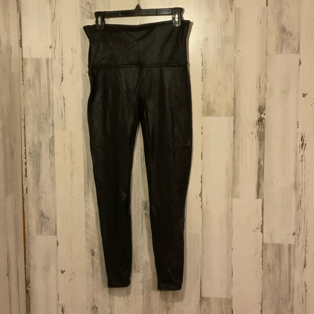 Spanx Black High-Waisted Leggings